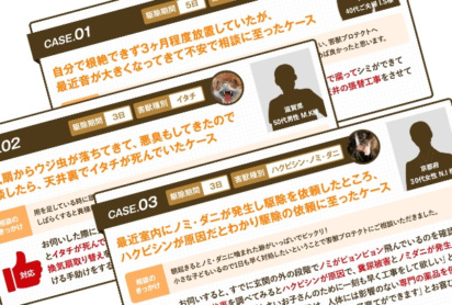 年間施工実績160件以上。多様なケースに対応した確かな実績。